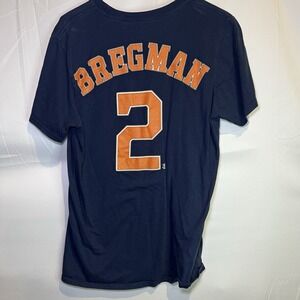 Alex Bregman #2 Houston Astros Fanatics 2022 WS Champs Mens Medium Player Shirt